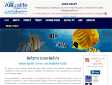 Tablet Screenshot of baqualife.com